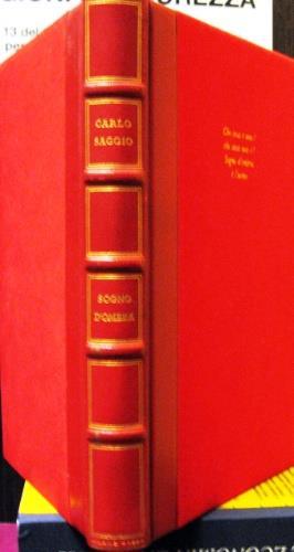 Sogno d’ombra - Carlo Saggio - copertina