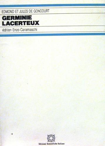 Germinie Lacerteux - Edmond de Goncourt,Jules de Goncourt - copertina