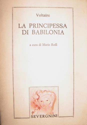 La principessa di Babilonia - Voltaire - copertina
