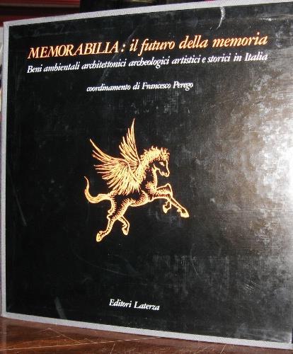 Memorabilia: il futuro della memoria - copertina