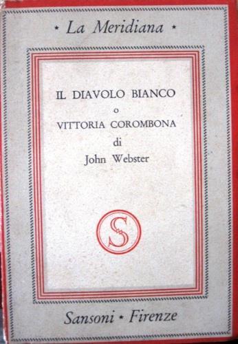 Il diavolo bianco - John Webster - copertina