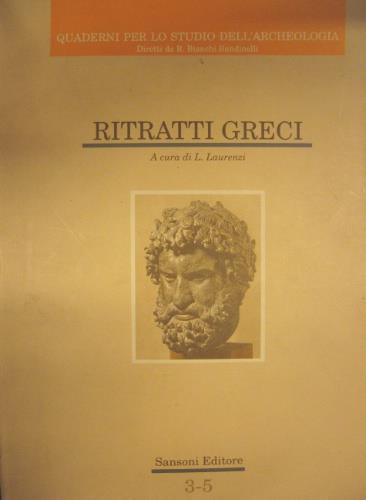 Ritratti greci - copertina