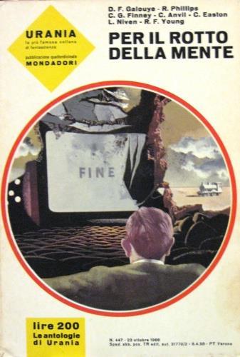 Per il rotto della mente - Daniel F. Galouye - copertina