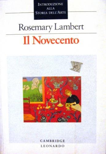 Il Novecento - Rosemary Lambert - copertina
