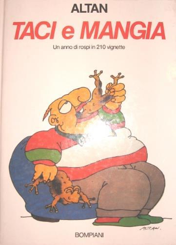 Taci e mangia - Altan - copertina