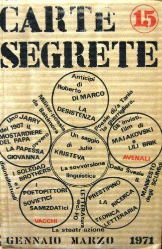 Carte segrete - copertina