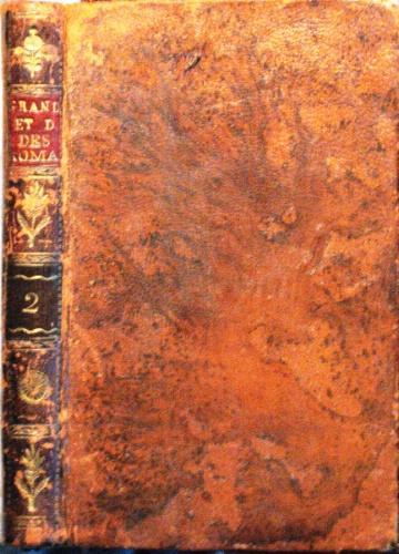 Considérations sur les causes de la grandeur des Romains, et de leur décadence - Charles Louis de Montesquieu - copertina