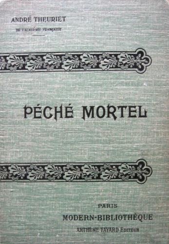 Péché Mortel - André Theuriet - copertina