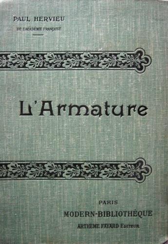 L' Armature - Paul Hervieu - copertina