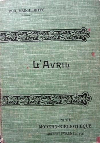 L' Avril - Paul Margueritte - copertina