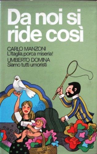 Da noi si ride così - Umberto Domina,Carlo Manzoni - copertina