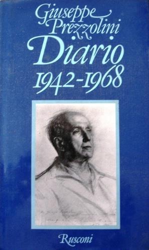 Diario - Giuseppe Prezzolini - copertina