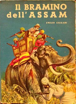 Il Bramino dell'Assam - Emilio Salgari - copertina