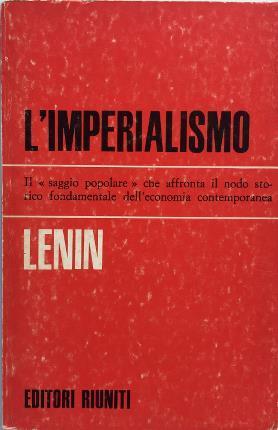 L’imperialismo - Lenin - copertina