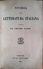 Storia della letteratura italiana