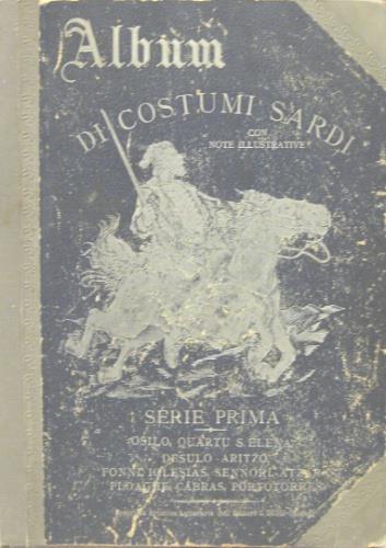 Album di costumi sardi - copertina