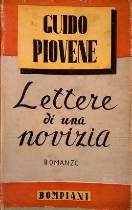 Lettere di una novizia. Romanzo - copertina