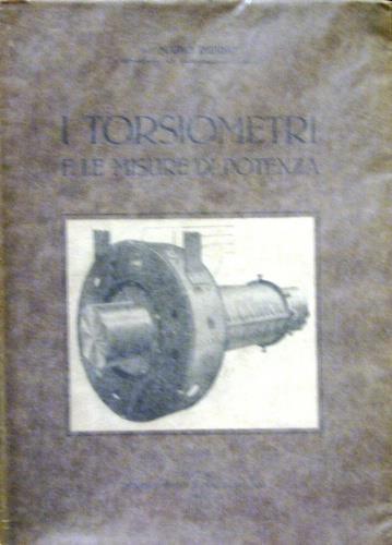 I torsiometri e le misure di potenza - Mario Rubino - copertina