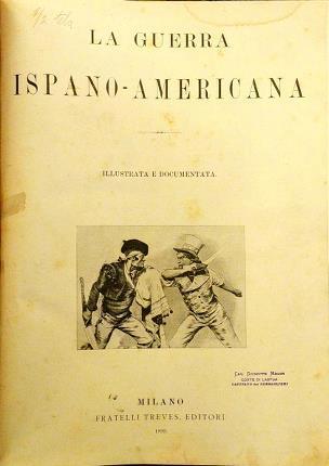 La guerra ispano-americana illustrata e documentata - copertina