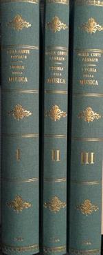 Storia della musica. Tre volumi