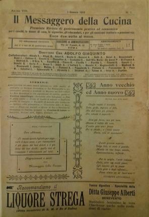 Il messaggero della cucina - copertina