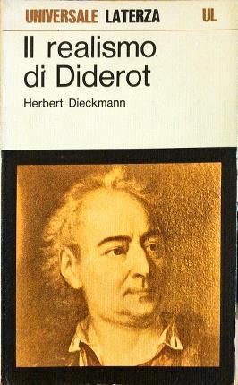 Il realismo di Diderot - Herbert Dieckmann - copertina