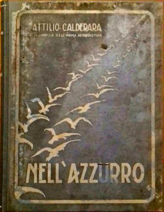 Nell'azzurro. L'aeronautica dalle sue origini leggendarie ai giorni nostri - Attilio Calderara - copertina