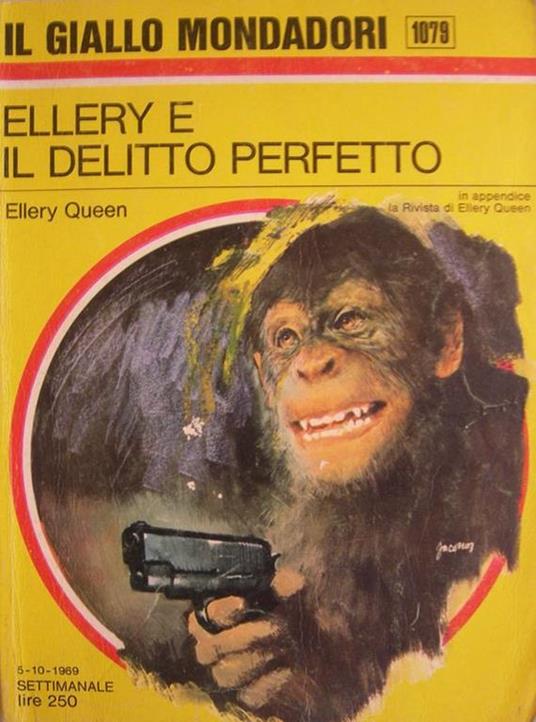 Ellery e il delitto perfetto - Ellery Queen - copertina