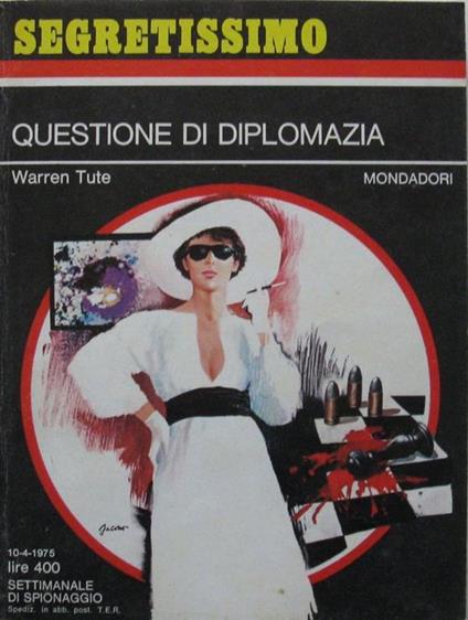 Questione di diplomazia - Warren Tute - copertina