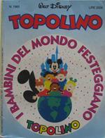 Topolino. I bambini del mondo festeggiano topolino. n°1983 del 28 novembre 1993
