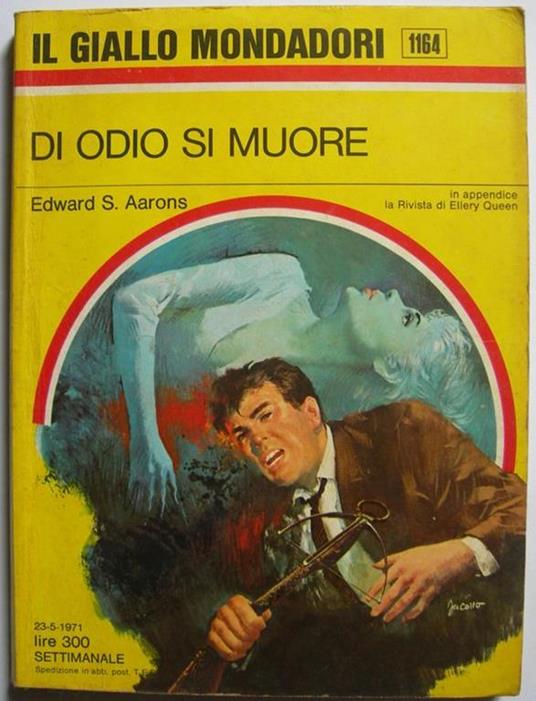 Di odio si muore - Edward S. Aarons - copertina