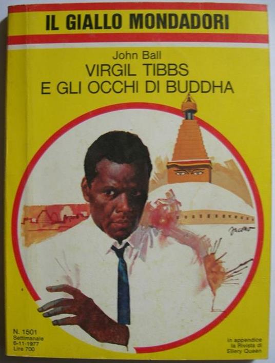 Virgil Tibbs e gli occhi di Buddha - John Ball - copertina