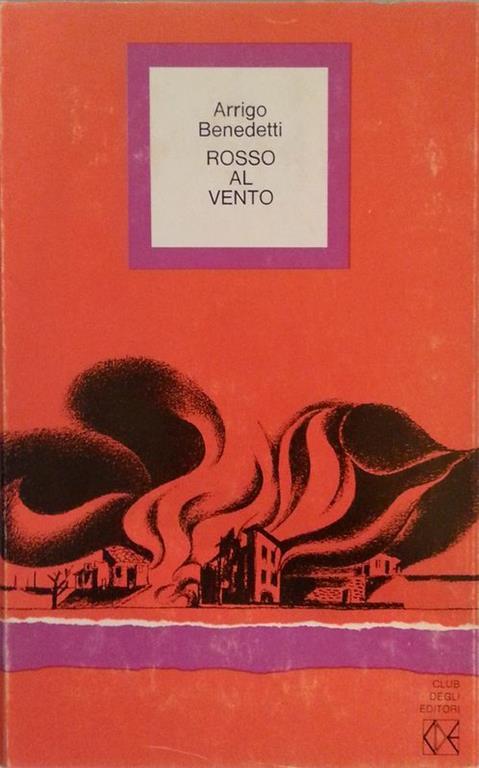 Rosso al vento - Arrigo Benedetti - copertina