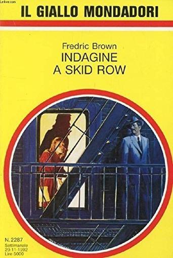 Indagine a Skid Row - Fredric Brown - copertina