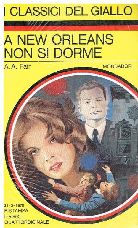 A New Orleans Non Si Dorme - A. A. Fair - copertina