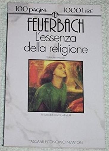 L' Essenza Della Religione - Ludwig Feuerbach - copertina