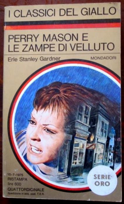 Perry Mason e le zampe di velluto - Erle S. Gardner - copertina