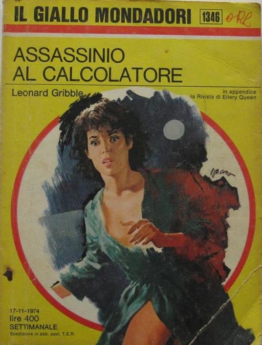Assassinio al calcolatore - Leonard R. Gribble - copertina