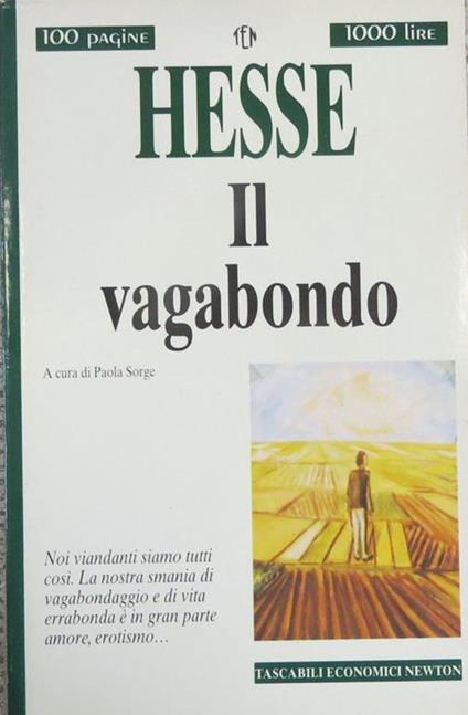 Il vagabondo - Hermann Hesse - copertina