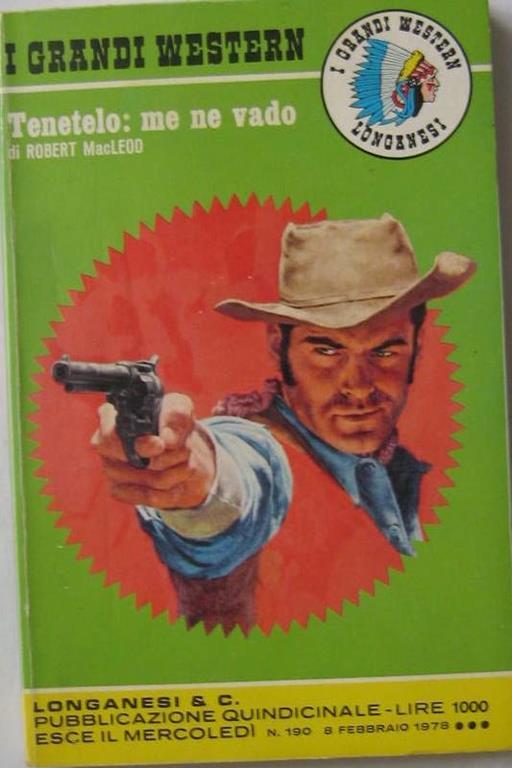 Tenetelo: me ne vado - Robert MacLeod - copertina