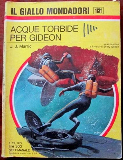Acque torbide per Gideon - J. J. Marric - copertina