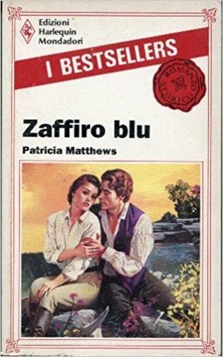 Zaffiro Blu - Patricia Matthews - copertina