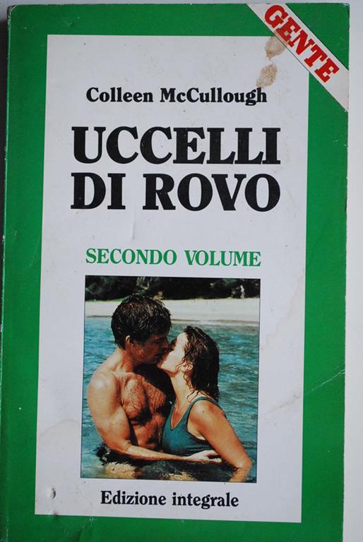 Uccelli di rovo Secondo volume - Colleen McCullough - copertina