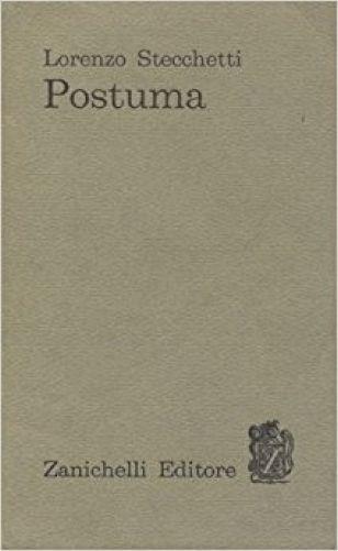 Postuma - Lorenzo Stecchetti - copertina