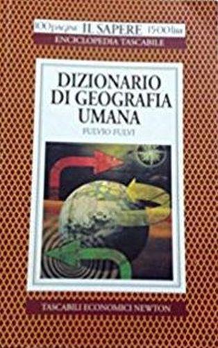 Dizionario Di Geografia Umana - Fulvio Fulvi - copertina