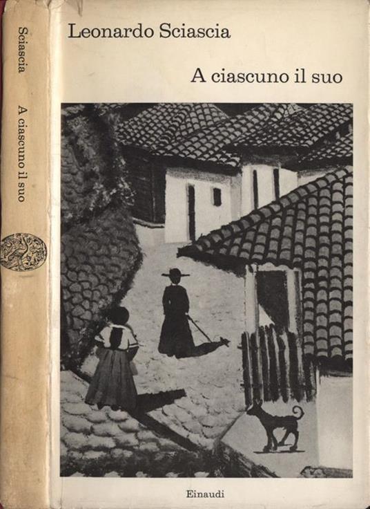 A ciascuno il suo - Leonardo Sciascia - copertina