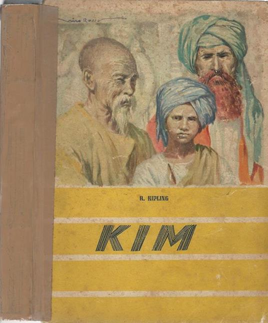 Kim. Avventure - Rudyard Kipling - copertina
