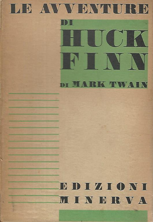 Le avventure di Huck Finn - Mark Twain - copertina