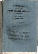 Il Filiatre-Sebezio - Giornale delle Scienze Mediche - 1860. Volume LVII