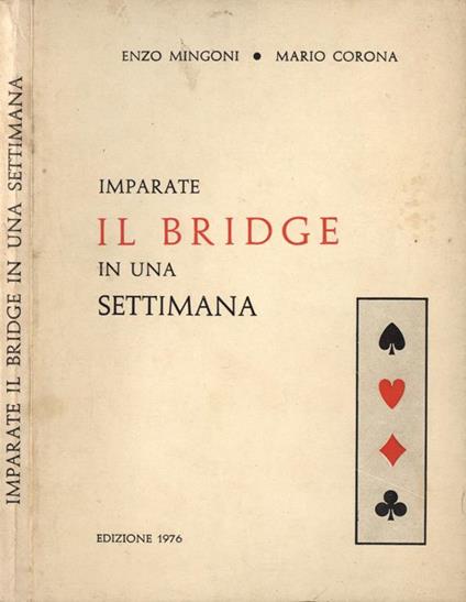 Imparate il bridge in una settimana - copertina